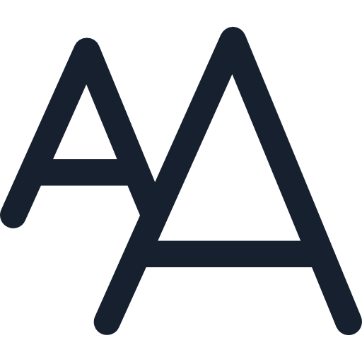 text file font