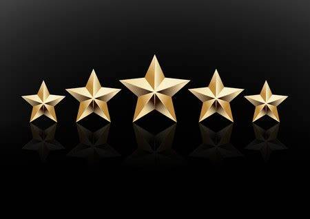 "Icône cinq étoiles – haute satisfaction clients"